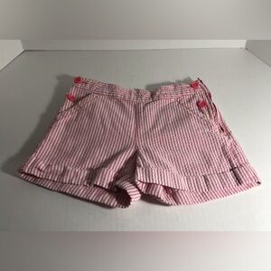Gymboree Pink Seersucker Shorts Size 7